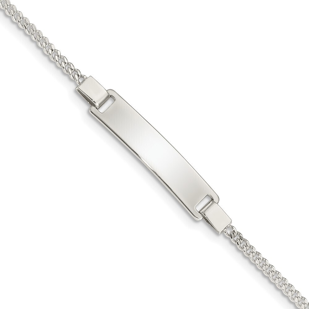 Kazi Luxury Sterling Silver Adjustable  ID Bracelet